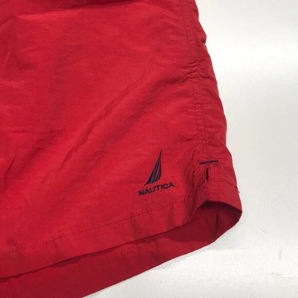 NAUTICA Men’s 2XL Red Swimsuit Trunks - Picture 2 of 5